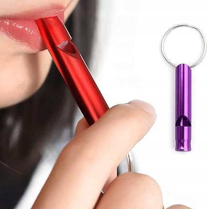 Zestaw 14 szt. GWIZDEK SYGNAŁOWY RATUNKOWY SURVIVAL TAKTYCZNY MOC Model WHISTLE SILVER