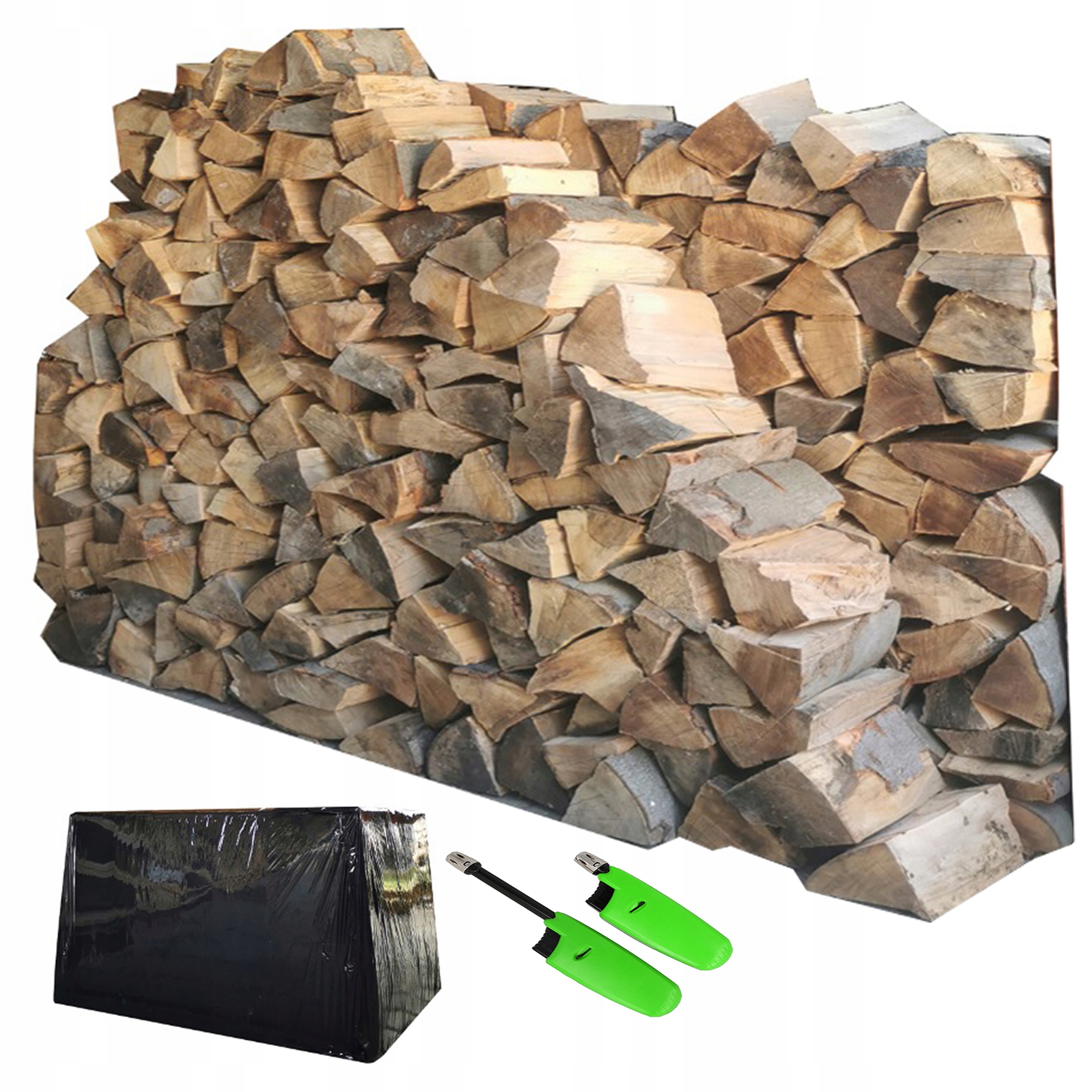 SUCHE Drewno Kominkowe BUK 25KG Opałowe Do Kominka Kominek + GRATISY