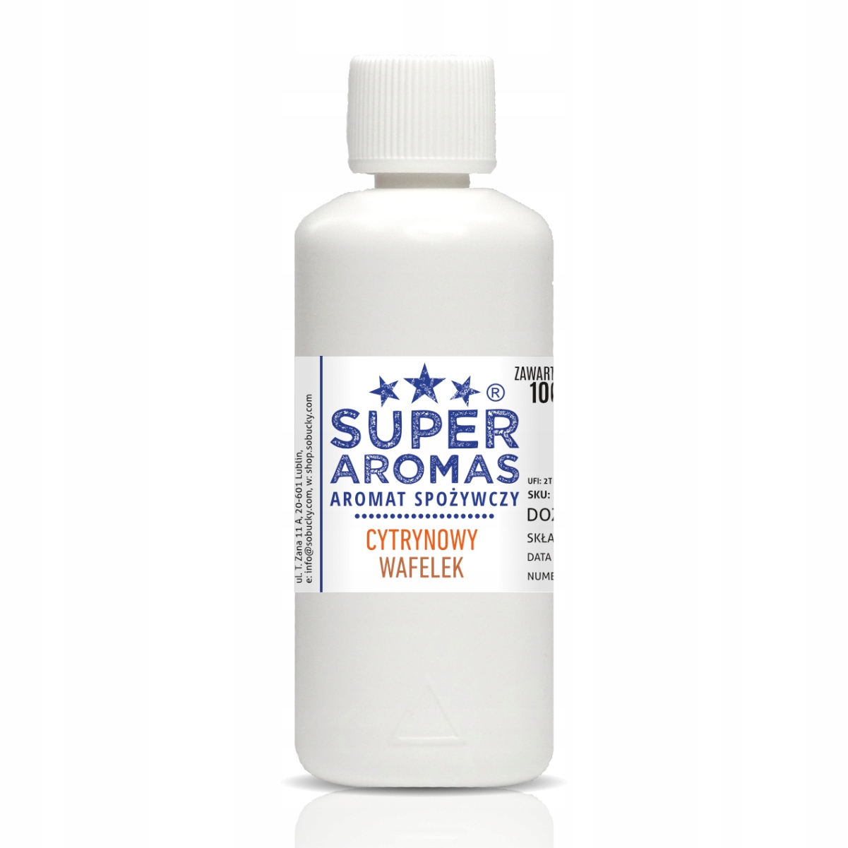 Levně Aromas Potravinářská příchuť Citronová Oplatek 100 ml