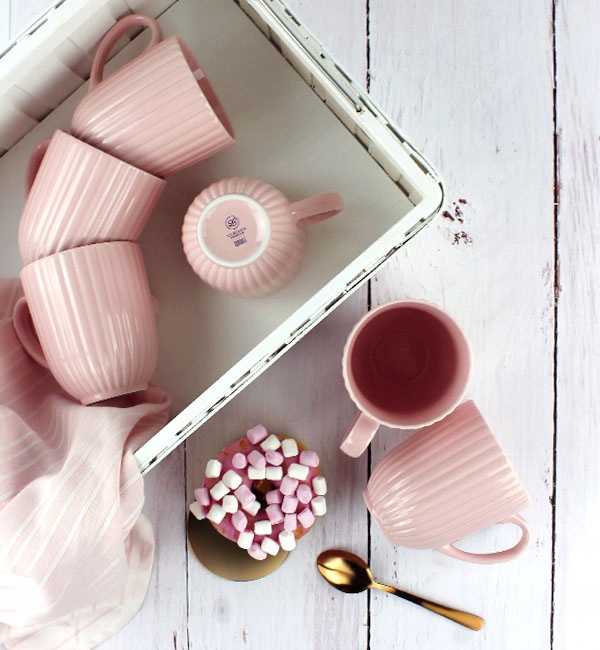 

Lubiana Daisy Sunset K7 6x Kubek Różowy