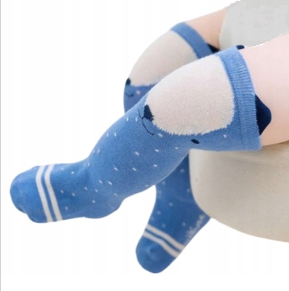 

Zakolanówki skarpetki1-4 lat antypoślizowe 28cm dł