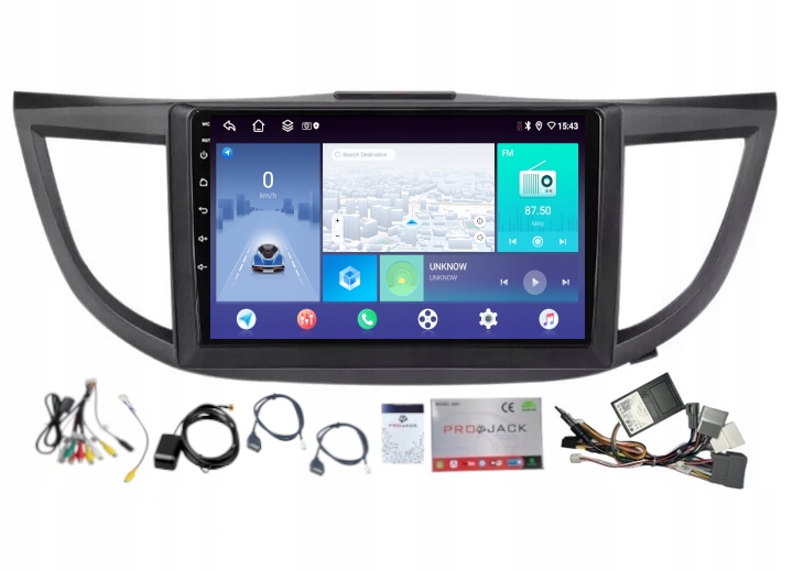 Rádio Navigácia Android Carplay Honda Crv 2012-2018 4GB 64GB Sim