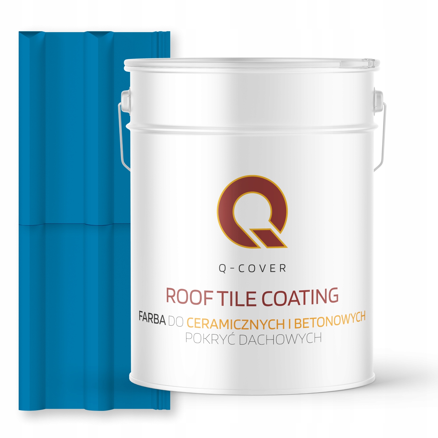 Farba Na Keramické Betónové Strechy Modrá Ral 5015 10 L Polomatná