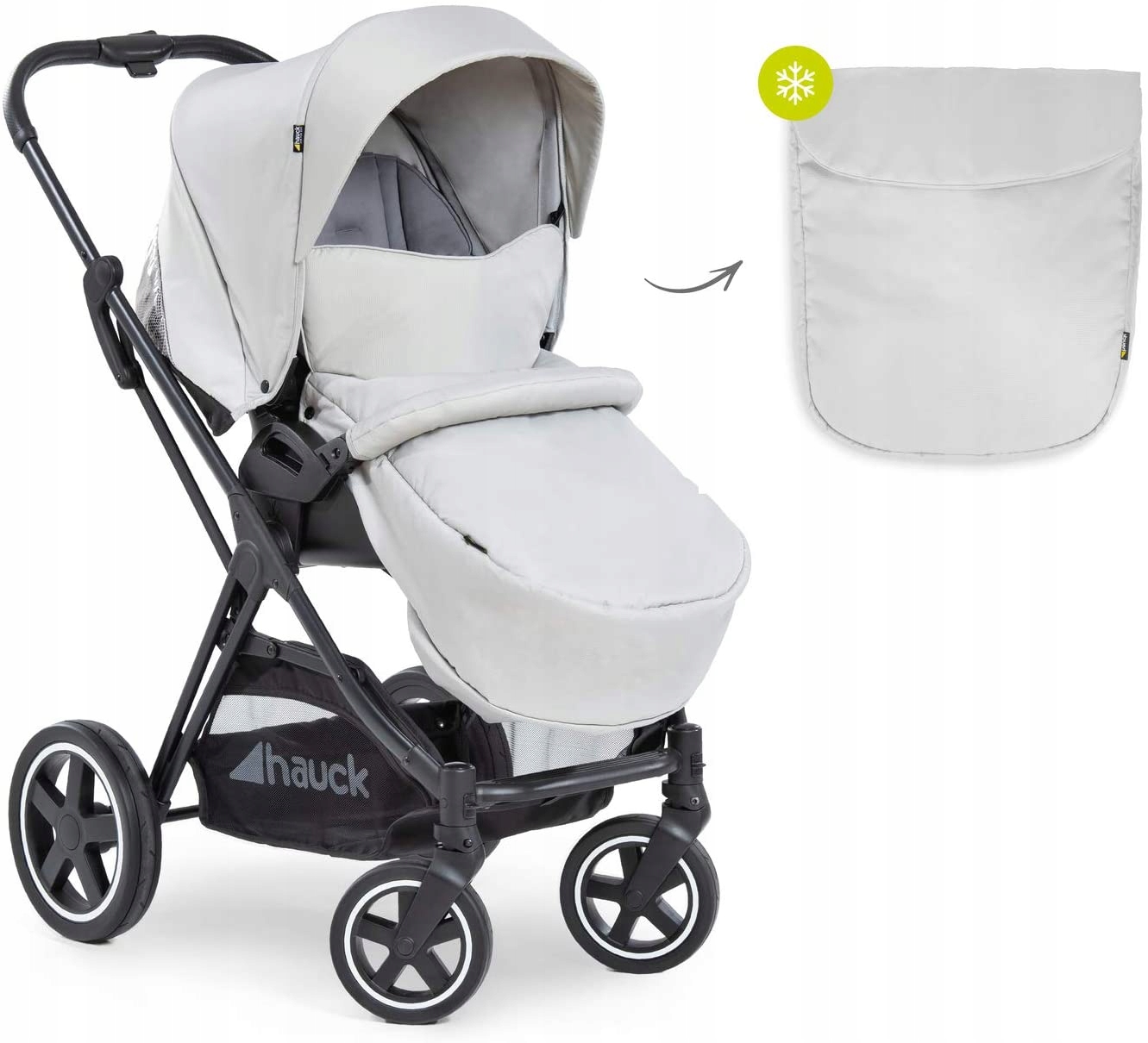 Hauck Mars wózek sportowy z przykryciem nóg Model 165027