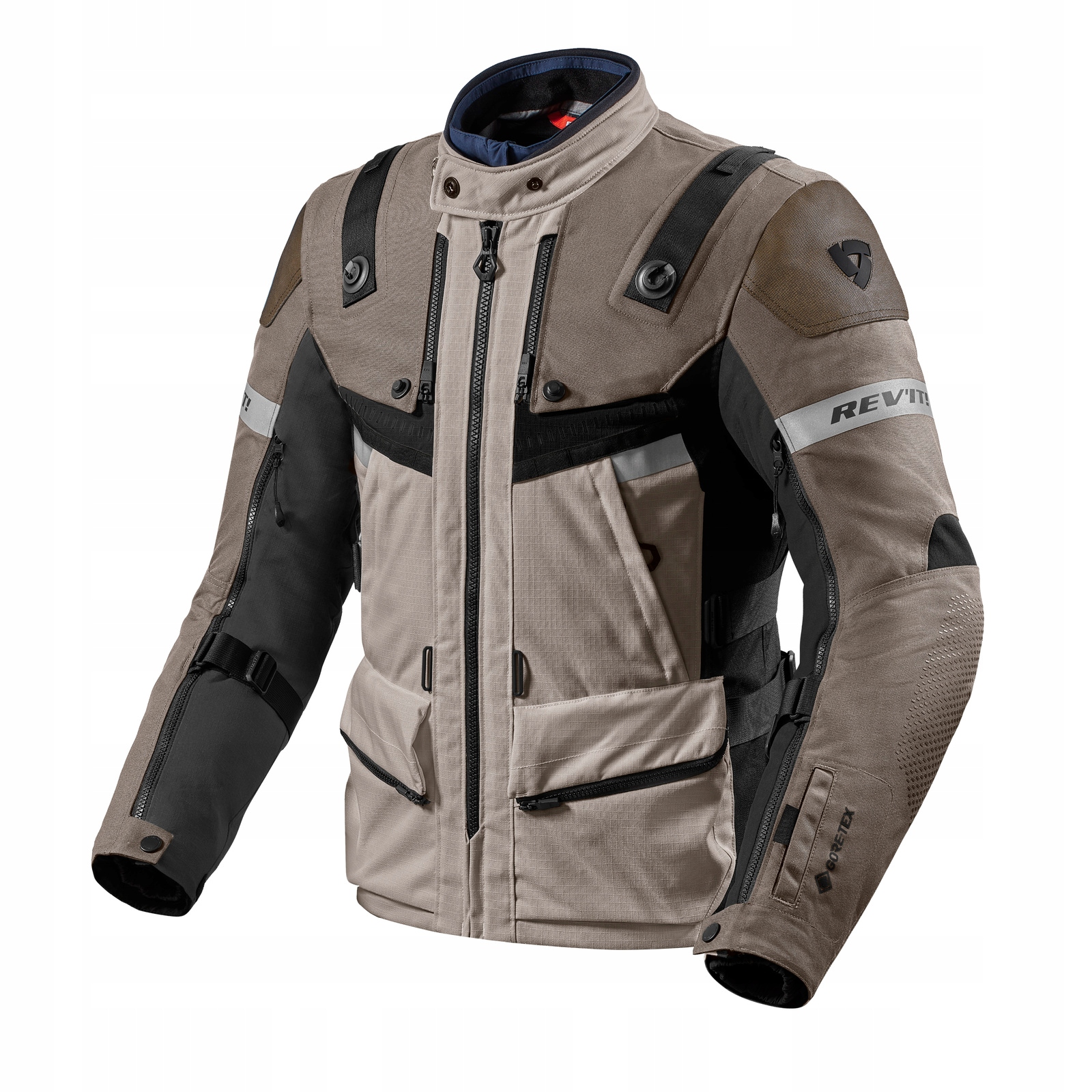 Turistická motocyklová bunda Rev'it Defender 3 Gtx hnedo-čierna L