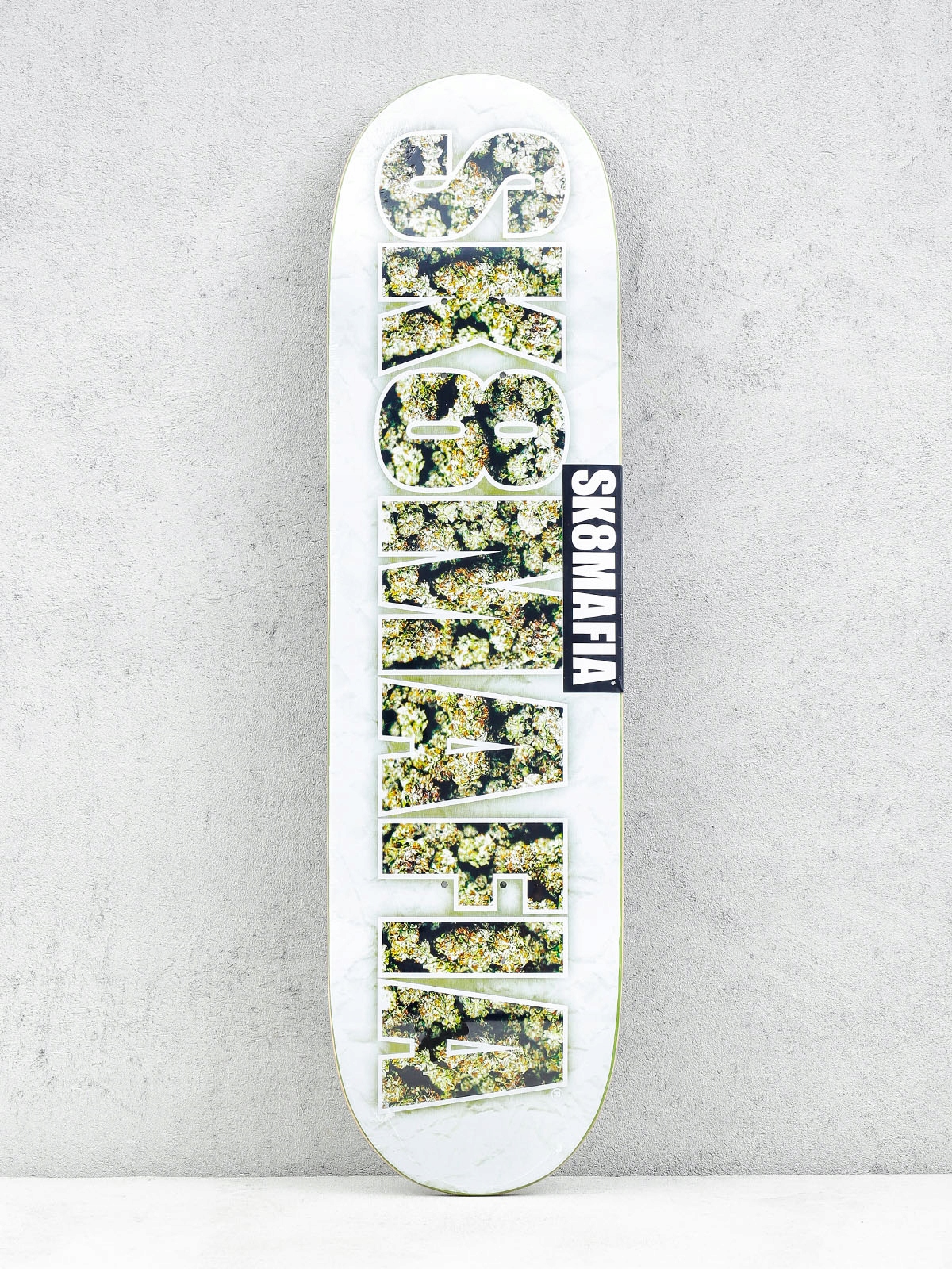 Blat Pro Skateboard SK8MAFIA Kush 8.0" x 32" (SMDE0022B021) White/kush