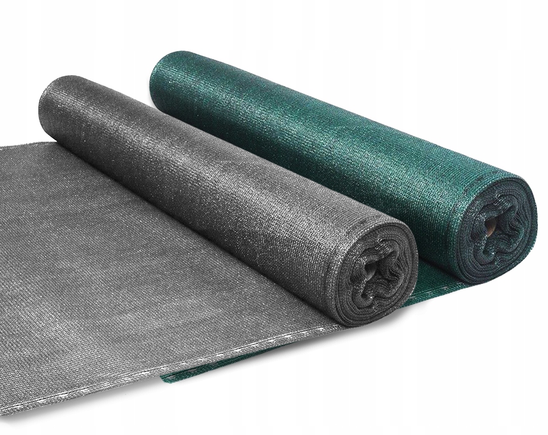 SIATKA CIENIUJĄCA 90% MATA OSŁONOWA MASKUJĄCA NA PŁOT OGRODZENIE 1,5x50m UV Wysokość 1.5 m