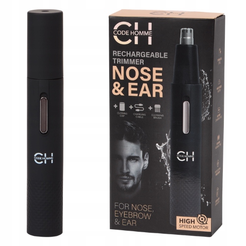 Trymer Do Nosa Uszu Brwi Golarka 3W1 Kabel Usb-c Czas Pracy 120 Min