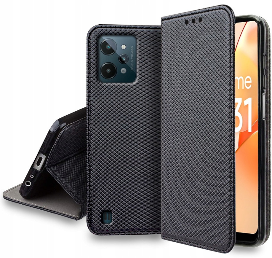 

Etui S-Magnet Case Szkło 9H do Realme C31