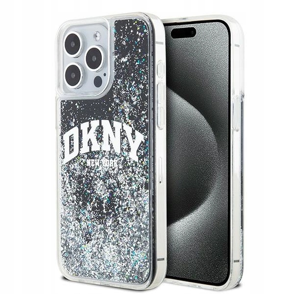 Dkny DKHCP14XLBNAEK Kryt na iPhone 14 Pro Max 6.7" černý/black hardcase Liquid Glitt