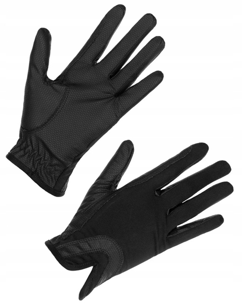 Rękawiczki jeździeckie Ulanta, czarny, Covalliero rozm. L