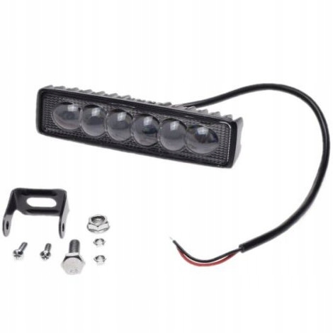 LAMPA DODATKOWA LED 5,8W 0,5A 12V-36V ATV quad