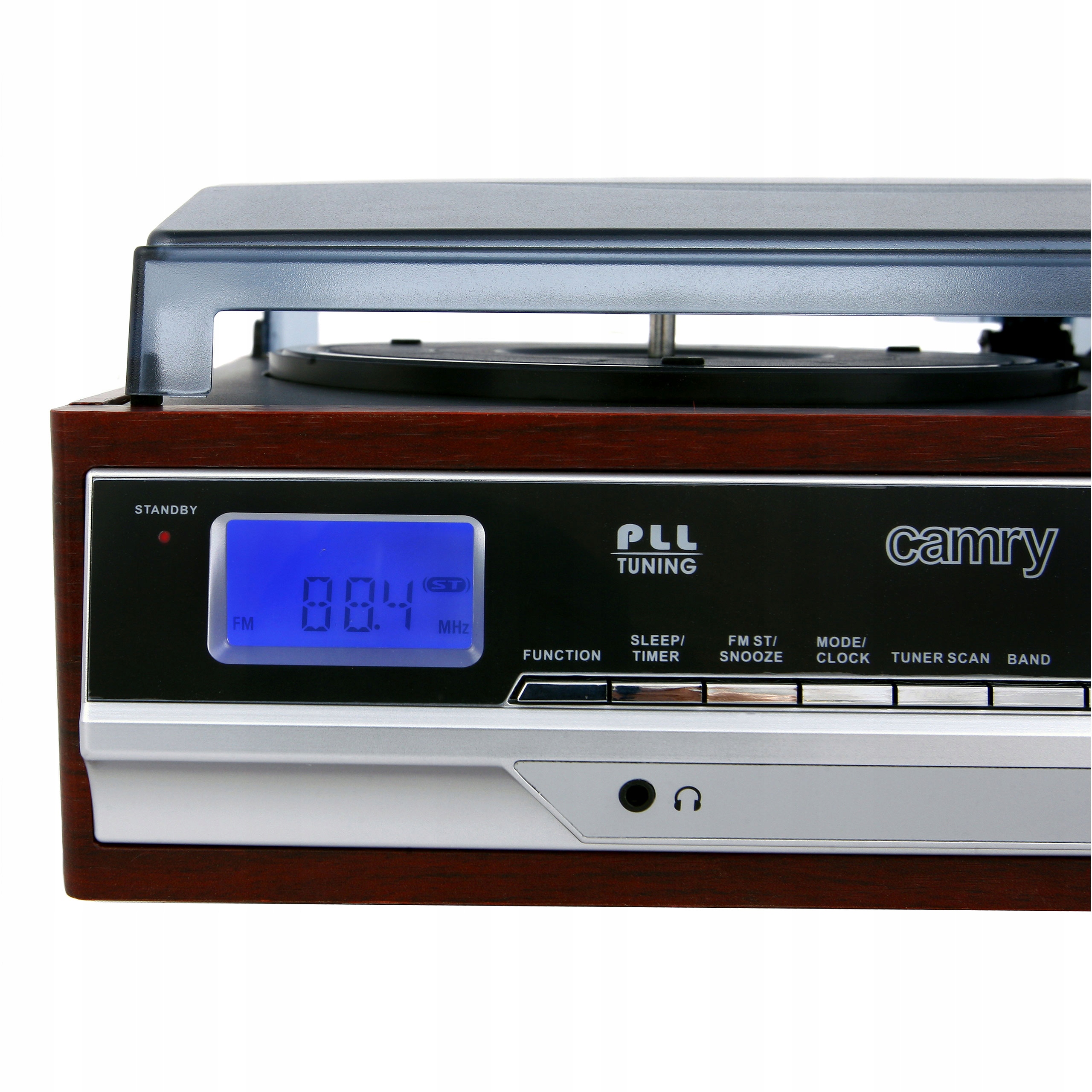 CR 1113 Gramofon z Radiem - Odtwarzacz Winyli 33/45/78 RPM, Radio FM/AM