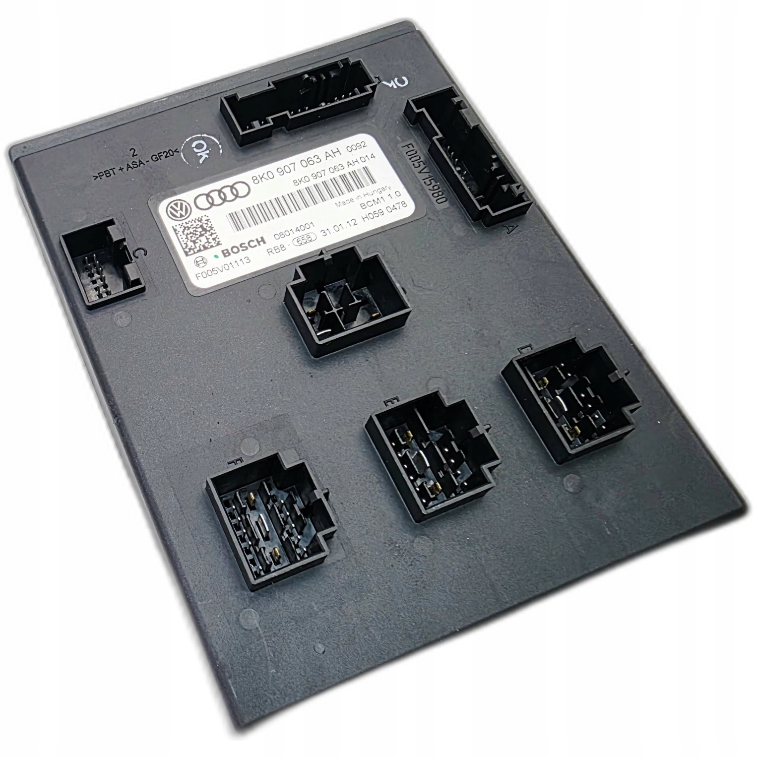module control unit KOMFORTU AUDI A4 B8 A5 8T Q5 8R 8K0907063AH