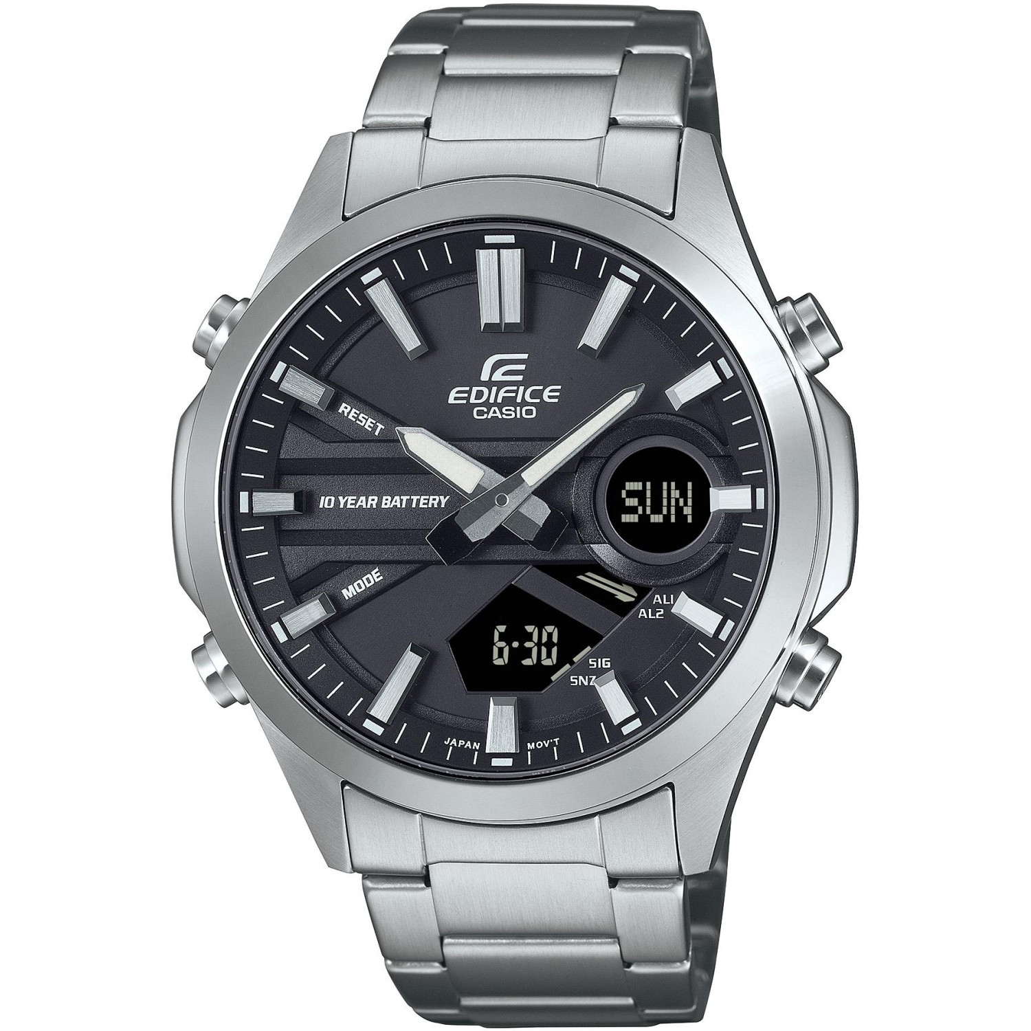 Casio Edifice EFV-C120D-1AEF 100m Stříbrný