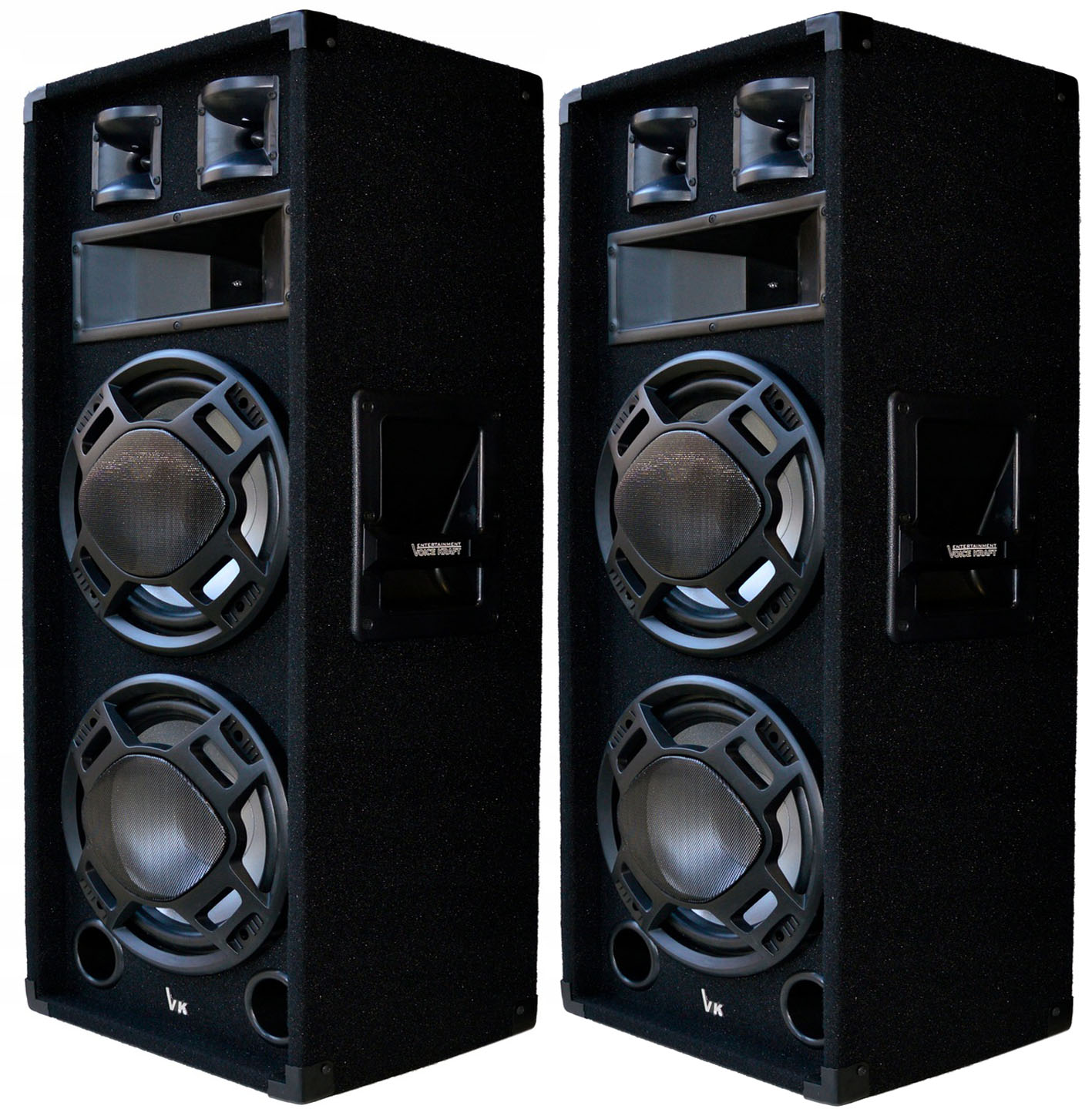 Potężne Duże Solidne Kolumny Głośnikowe 1600W 2SZT