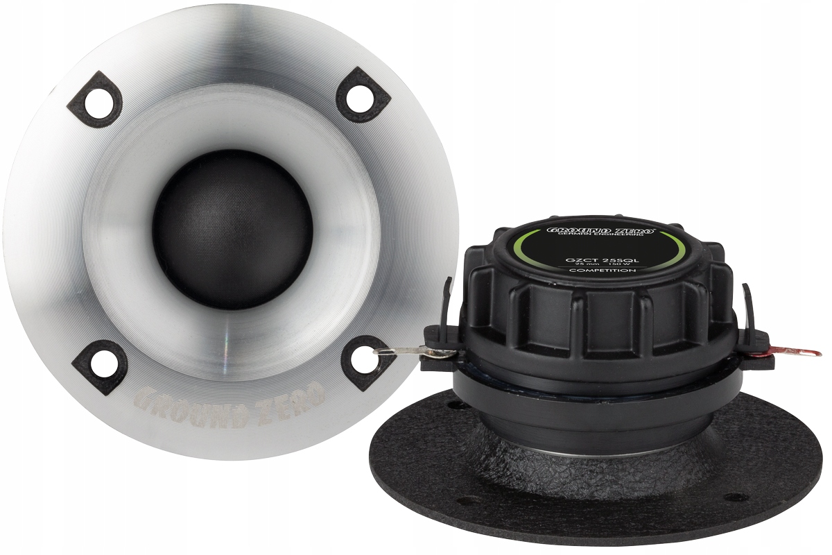 Ground Zero Gzct 25SQL tweetery 100W Rms 150W