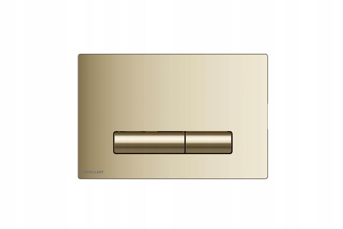 Zlatý lesk Wc splachovací tlačítko Shiro 2.0 pro podomítkový rám