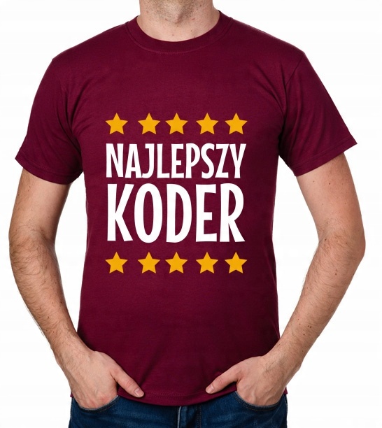 

koszulka Najlepszy Koder prezent