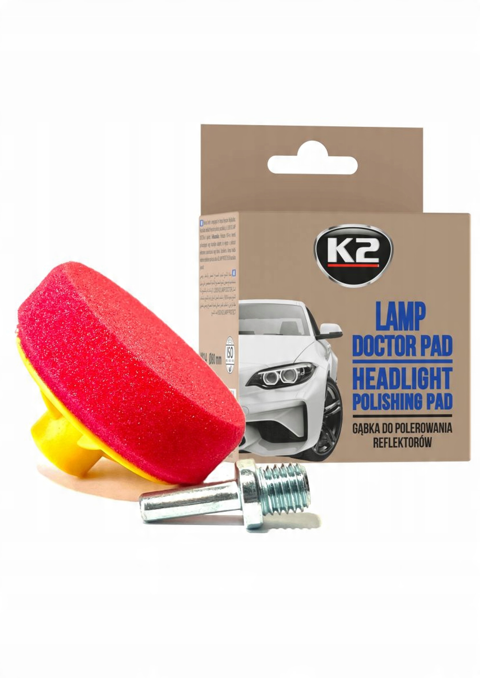 

K2 Lamp Doctor Pad Gąbka Polerowania Reflektorów