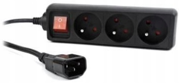 

Listwa zasilająca Ups 3-gniazda Iec C14 16A 0,6m