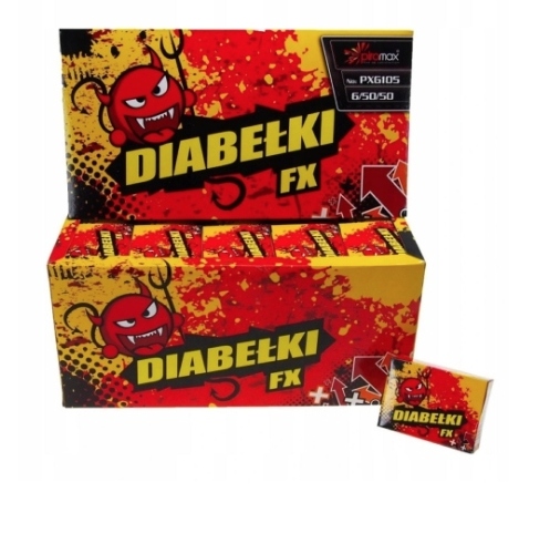 STRZELAJĄCE DIABEŁKI DUŻE 20 opa 1000SZTUK