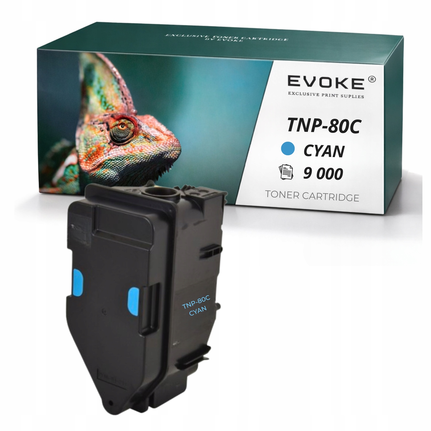 Toner pro Konica Minolta TNP80C TNP-80C AAJW452 TNP80 cyan 9000 stran