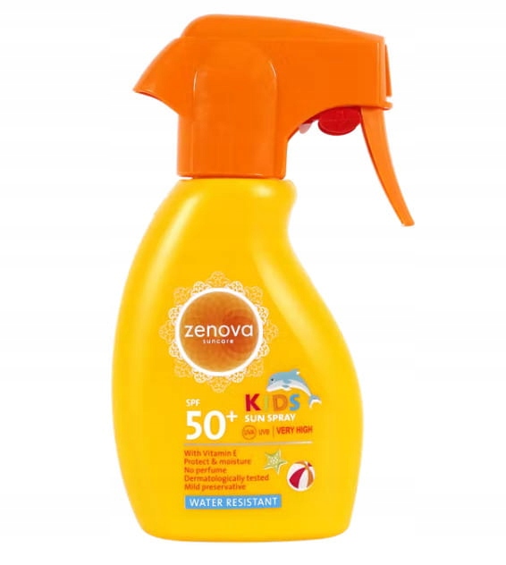 SUNOZON SPRAY PRZECIWSŁONECZNY DLA DZIECI WYSOKA OCHRONA SPF50 250ML