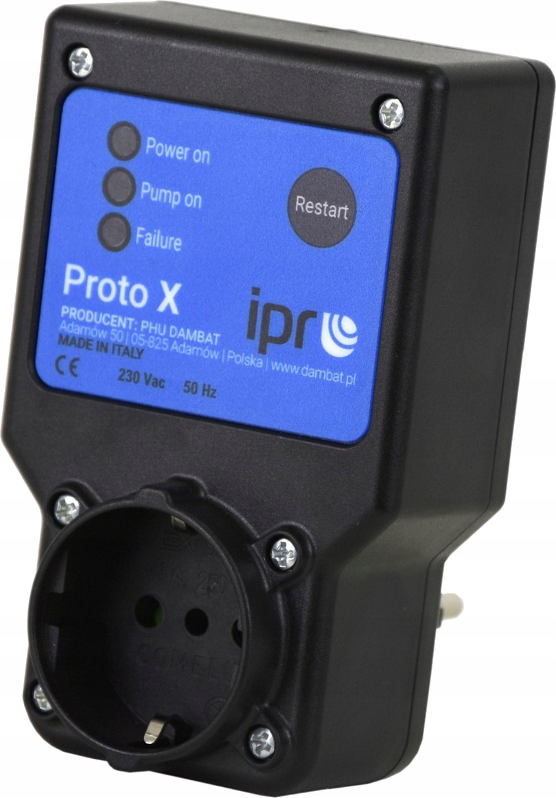 Ochrana Čerpadla Ipro Proto-x Plus (6/10A) Ibo