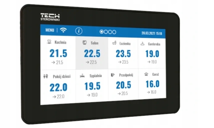 Tech Drôtový Ovládací Panel Pre Lištu L-9R