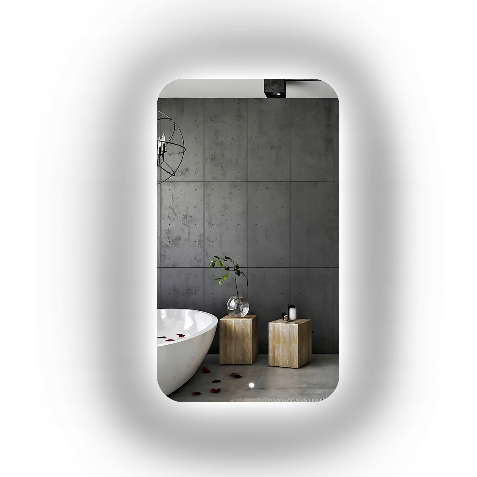 Zrcadlo s Led podsvícením 60x150, nástěnné