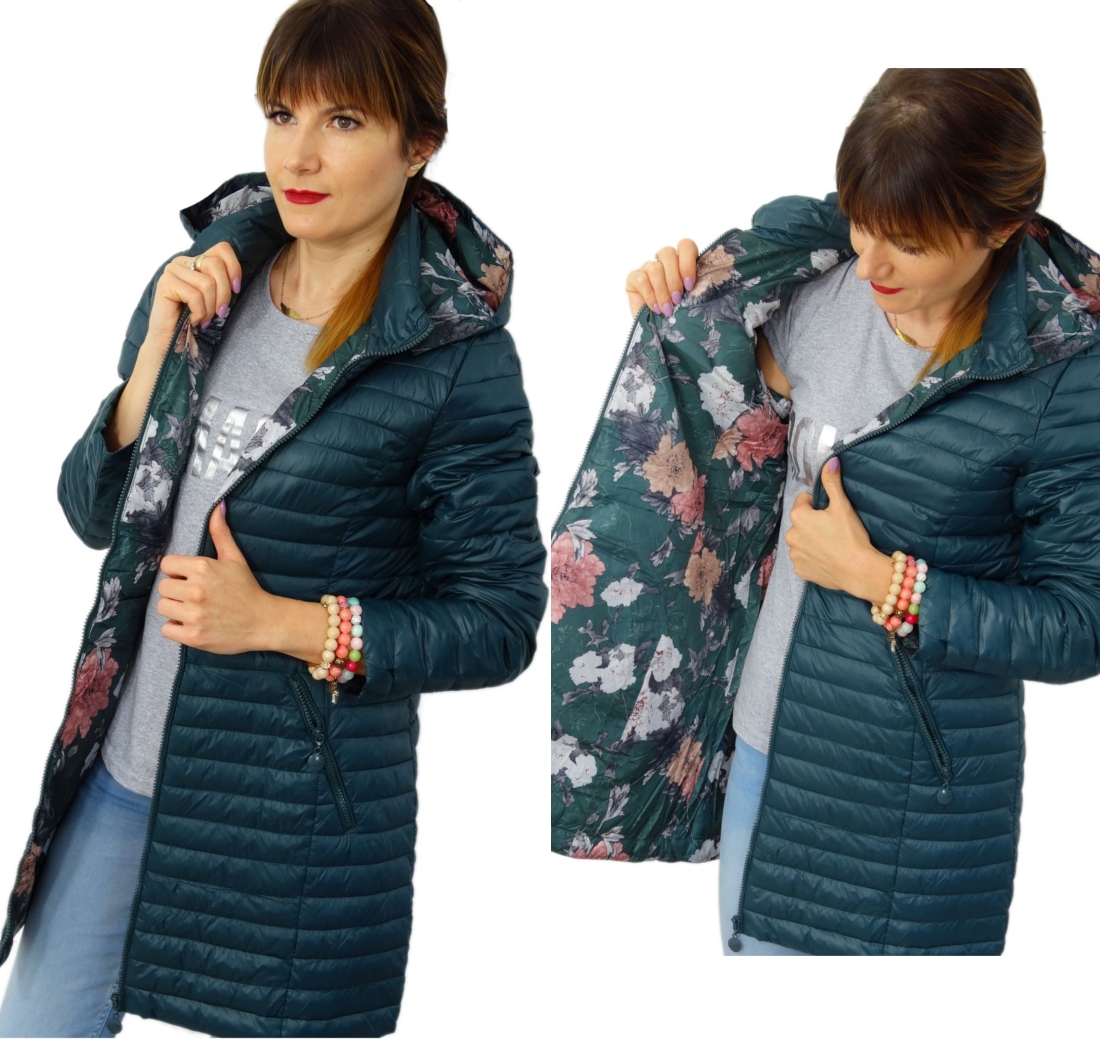 

Kurtka Płaszczyk Wiosenna Jesienna MAYA2 48 4XL