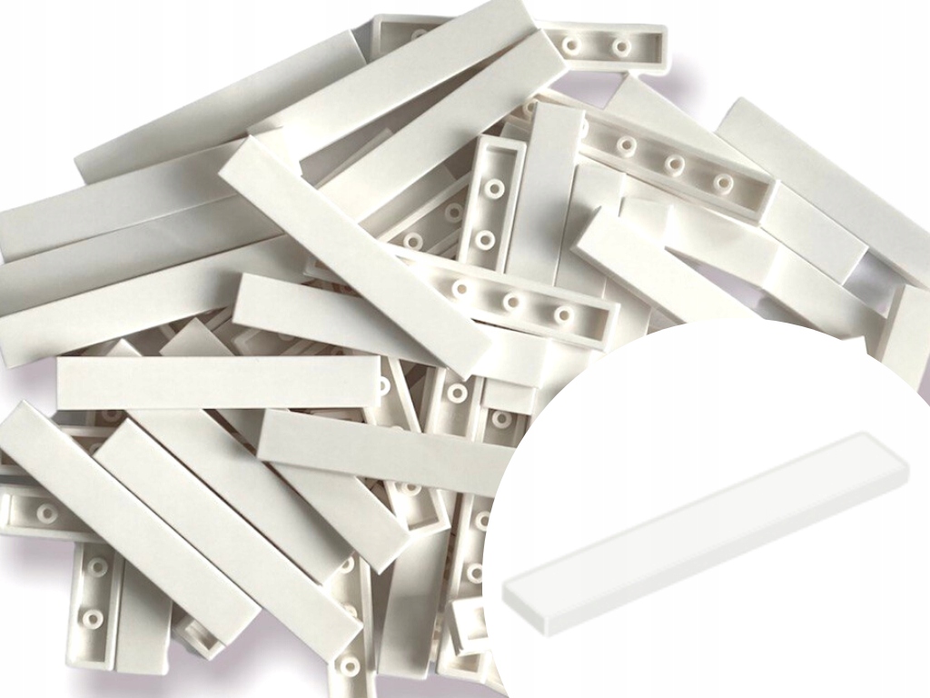 

Lego 6636 Tile Płytka 1x6 White Biały 10 szt