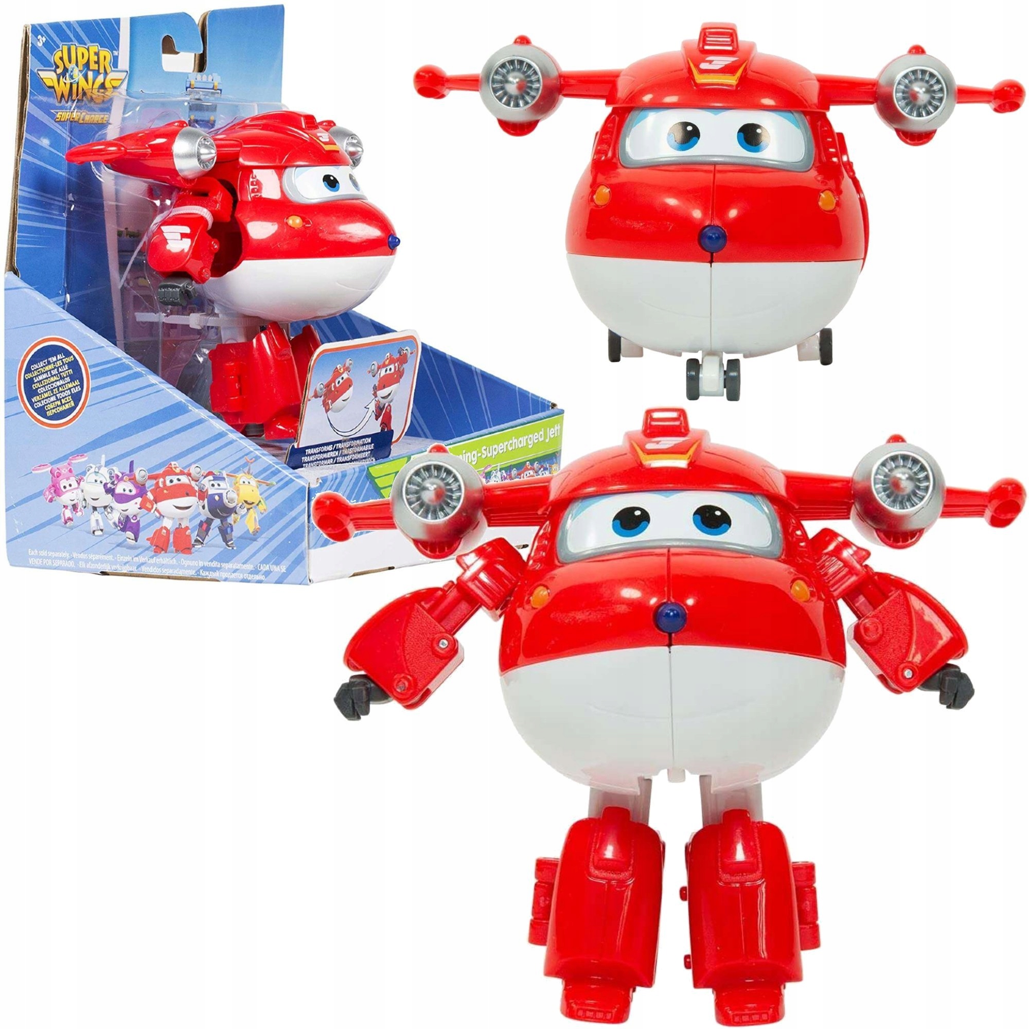 

Super Wings Samolot Transformujący Dżetek Jett