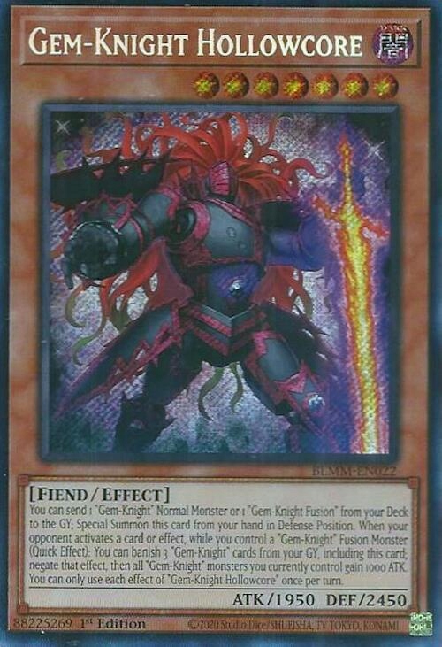 Yu-Gi-Oh! TCG: Gem-Knight Hollowcore (BLMM)
