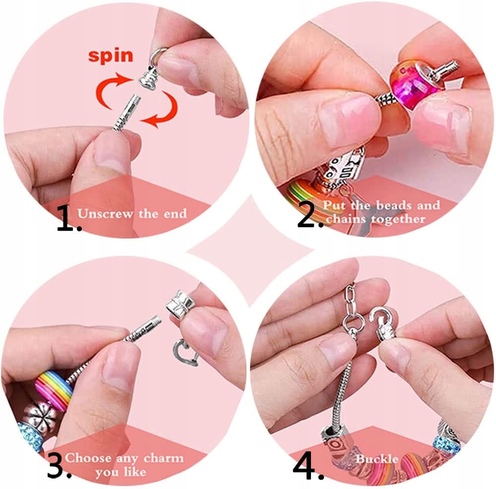 KORALIKI KREATYWNY ZESTAW DO ROBIENIA BRANSOLETEK EAN (GTIN) 9331632532999