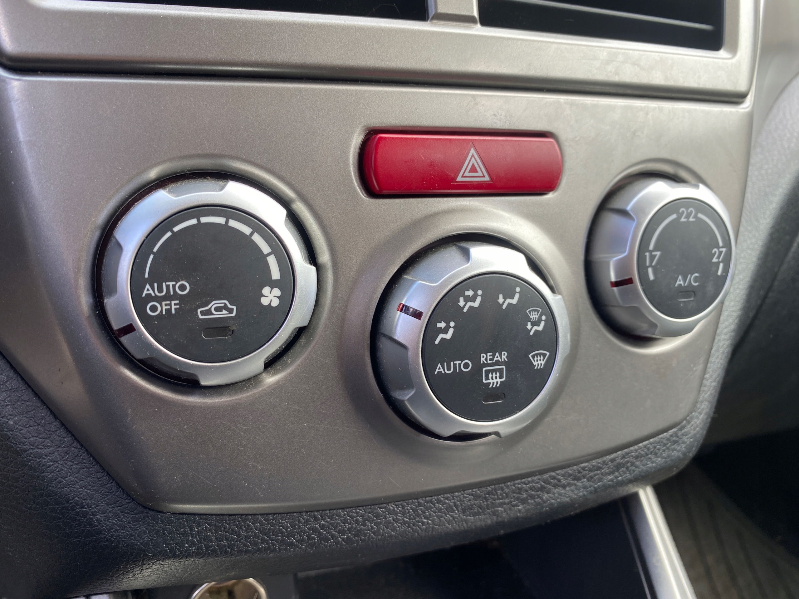 switch switch PANEL air conditioning devices OGRZEWANIA Subaru Impreza 07-13