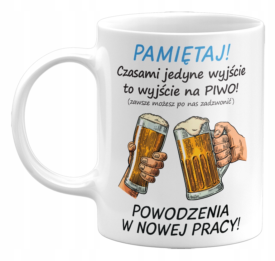 

Kubek Na Pożegnanie Kolegi Z Pracy 330ML