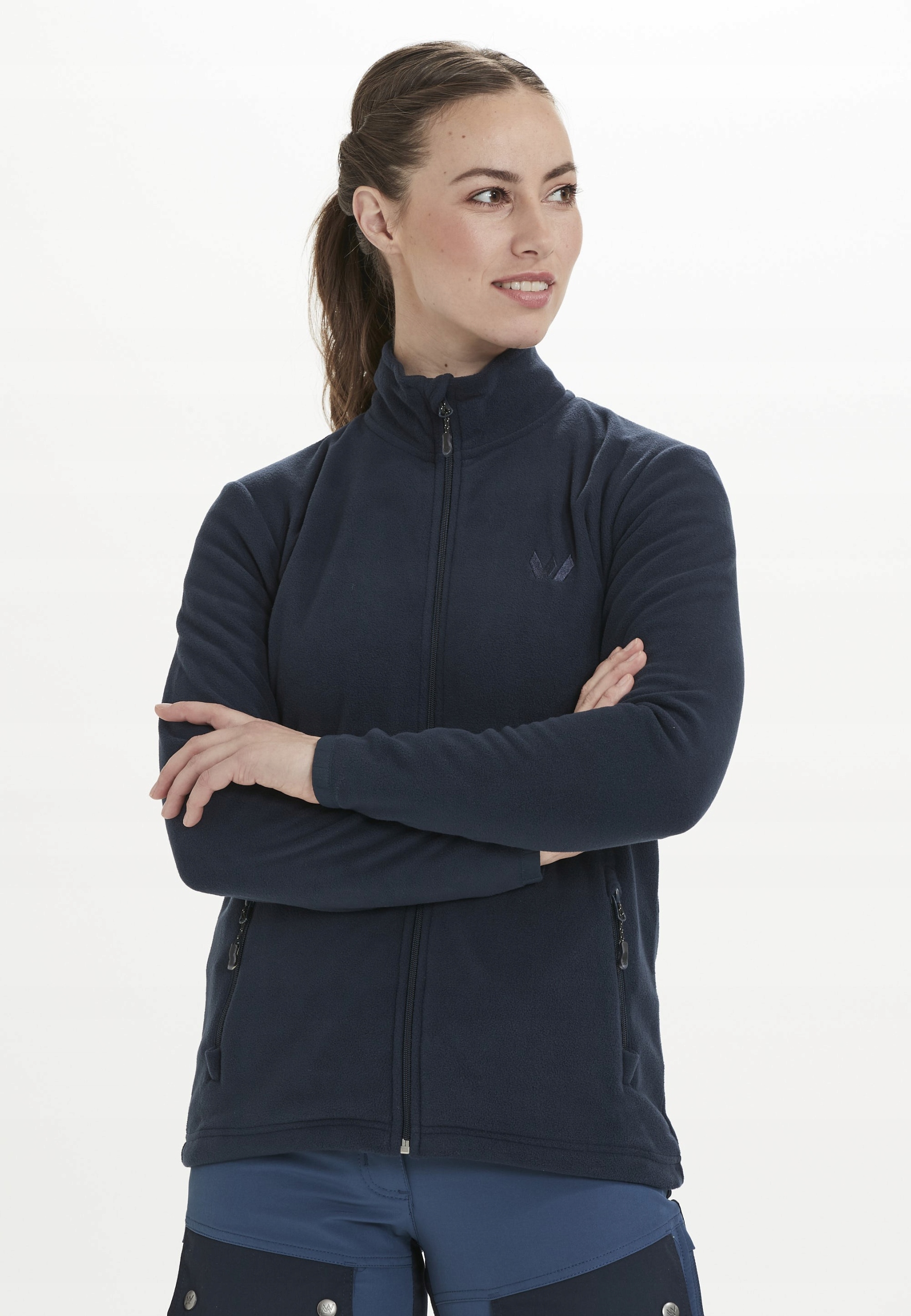 Fleecová Mikina dámský Whistler Cocoon Granátový 36