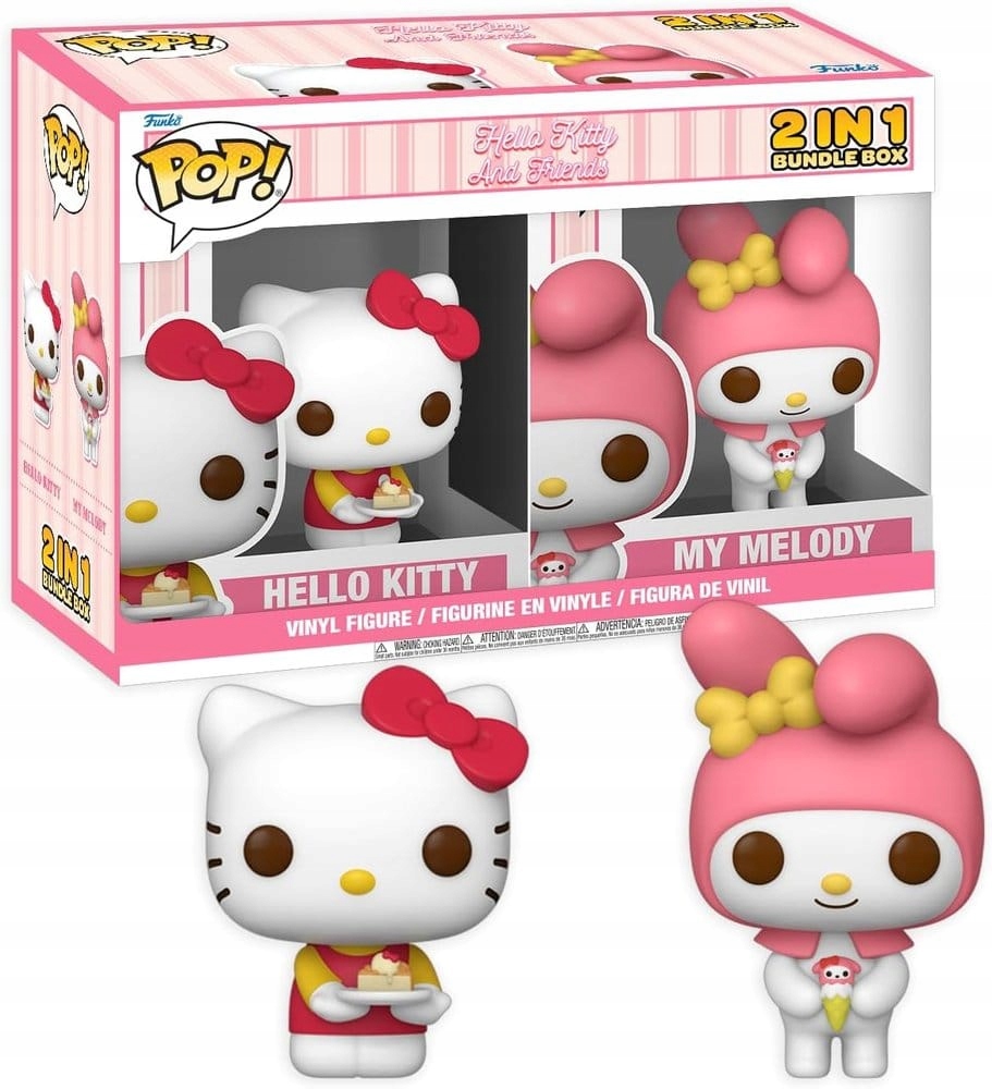 Exclusive Hello Kitty Box Hello Kitty & My Melody Sestaveno