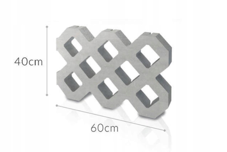 MEBA formy forma do kostki brukowej EKO ażurowa do betonu płyta płyty Rodzaj do płyty ażurowej