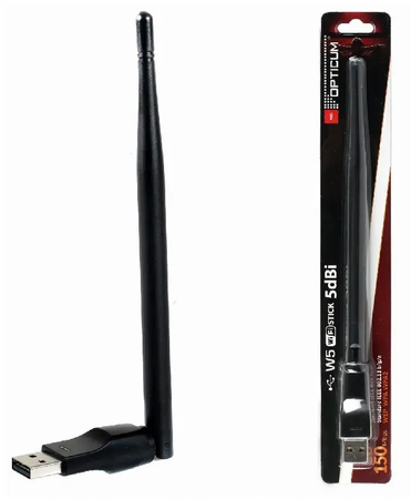 Adapter WiFi Opticum Red W5+ 5dBi