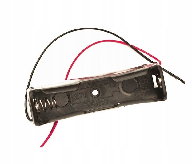 

Koszyk na 1 baterię 18650 3.7V z przewodem