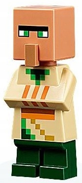 

Lego Osadnik Wieśniak Farmer Villager Minecraft