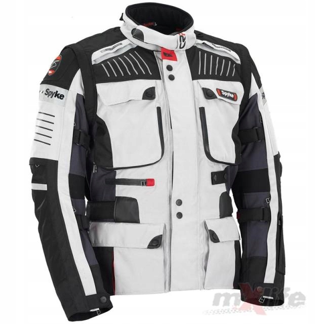Motocyklová Bunda Spyke Pathfinder Wp Man Grey/black Veľ. 60 Iigat