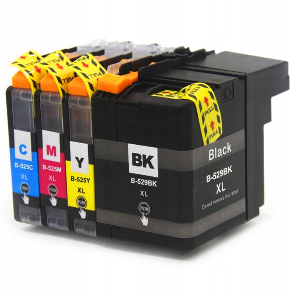 

Zestaw 4x Tusz Do Drukarki Brother LC529XL LC525XL