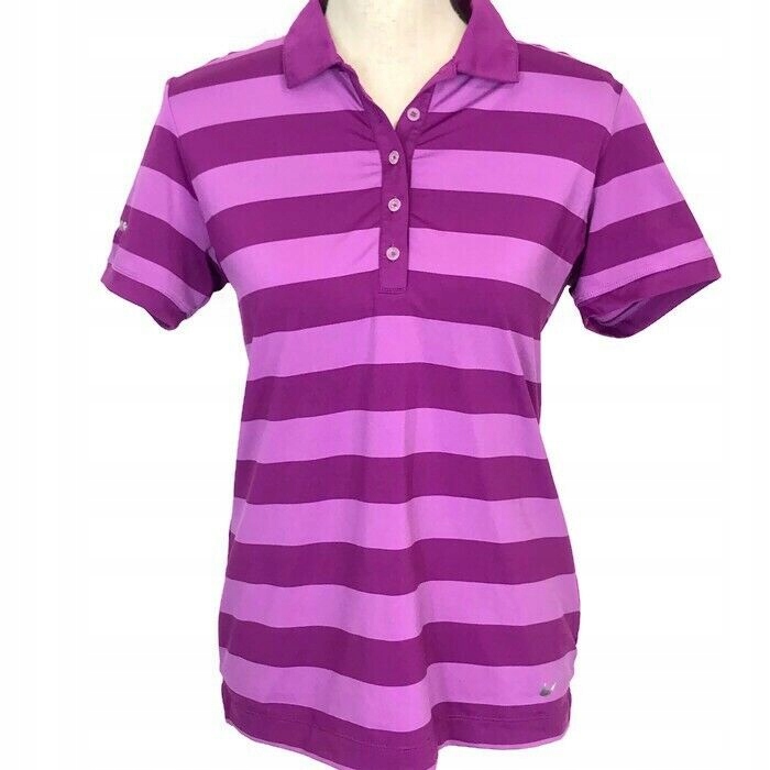 A4566 Nike Bold Stripe Koszulka Polo Damska Golf M