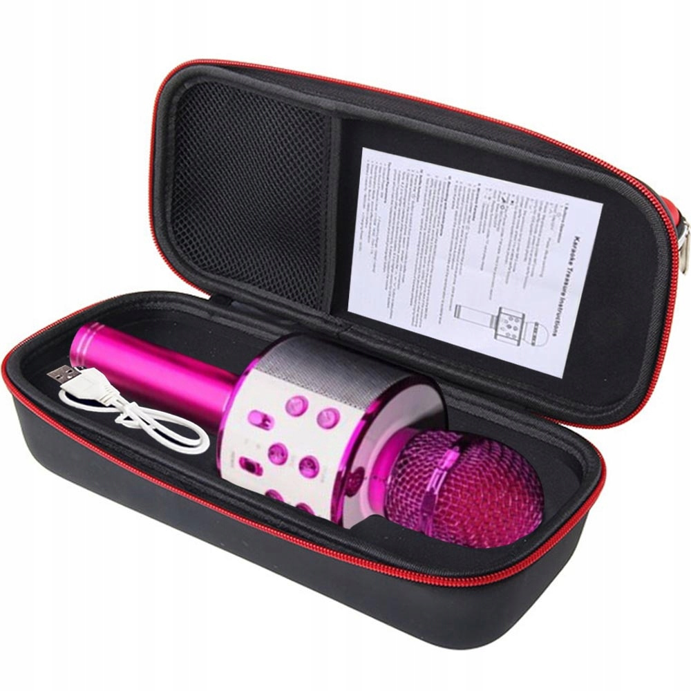 Mikrofon do karaoke Bluetooth głośnik funkcja FM Kod producenta 5904653726698
