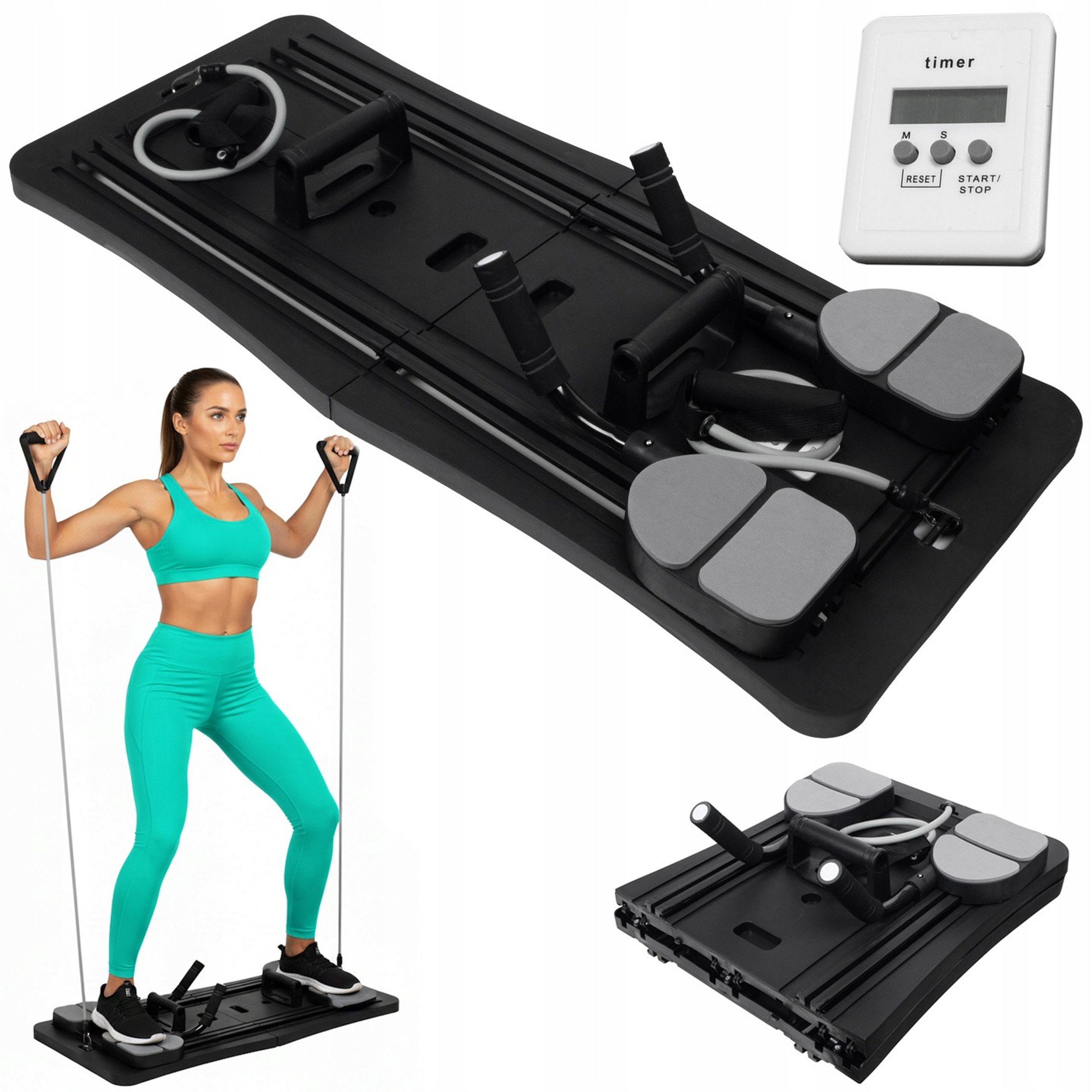 Reformer Deska Na Cvičení Pilates 10v1 Multifunkční Dárek Pro Ženu