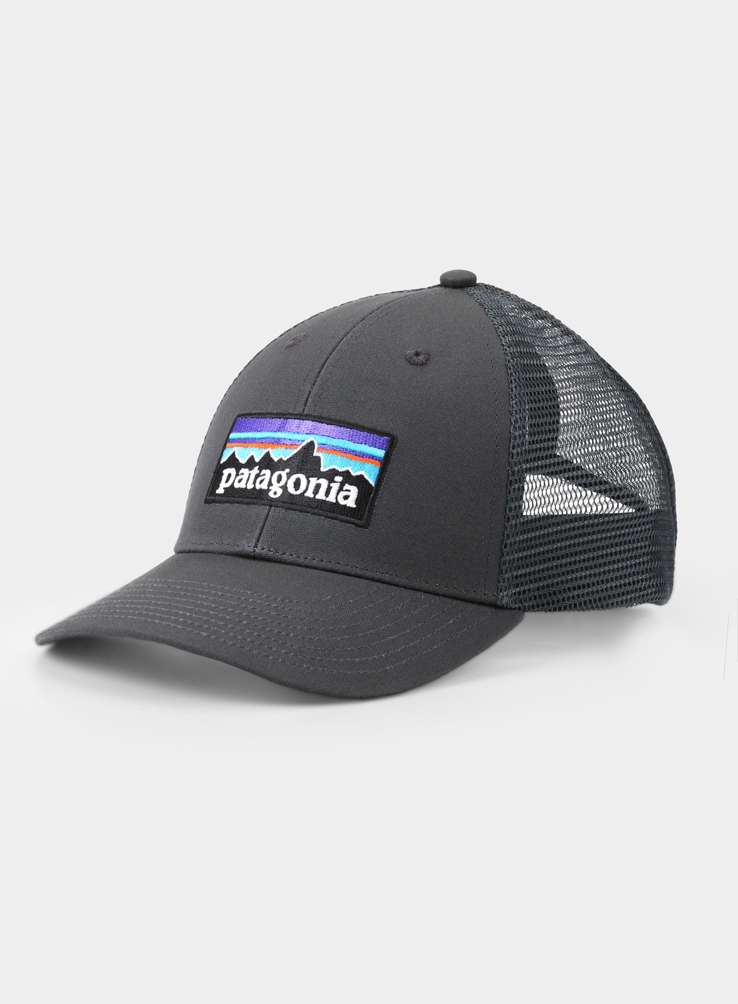 Čepice Patagonia P-6 Logo LoPro Trucker Hat šedá